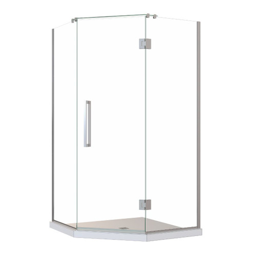 Acclaim Tile Shower Neo Centre Waste Chrome RH 1000 x 1000mm