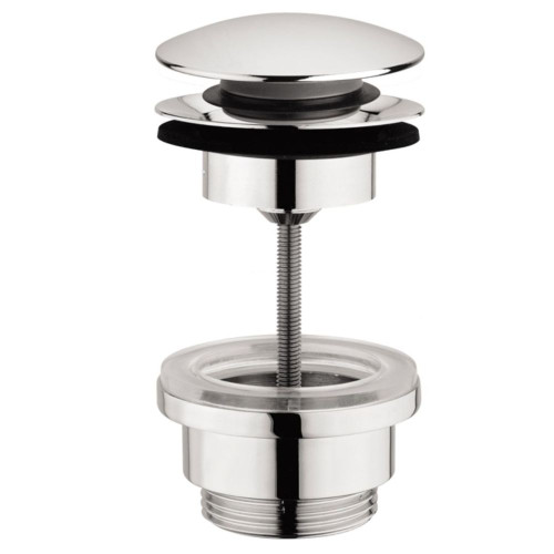 Basin Clicker Waste 32mm No Overflow Black 79167.13