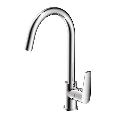 Alpha Goose Neck Sink Mixer All Pressures Chrome 42802.02