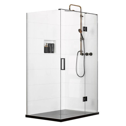 Encapsulator 1200 x 900mm Shower Package Hinged Screen ENC-ET-B