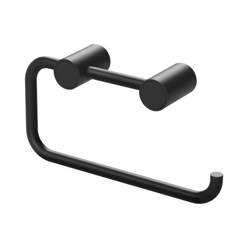 Vivid Slimline Toilet Roll Holder Matte Black 111-8200-10