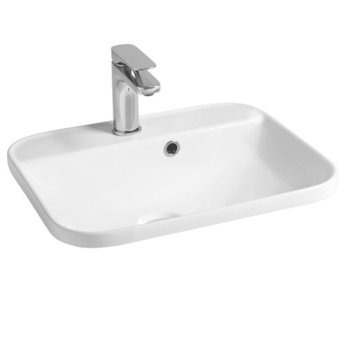 Gio Evolution Inset Basin 600 x 400mm 1 Tap Hole 27426.1
