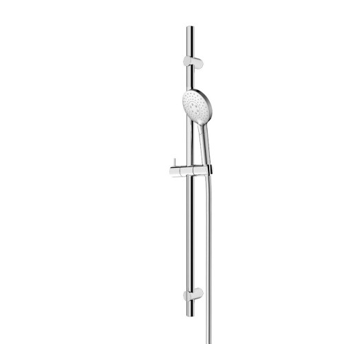 Splash Slide Shower Round 900mm 3 Function Chrome 40360.02