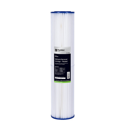 Pleated Sediment Cartridge 20 Inch 20 Micron