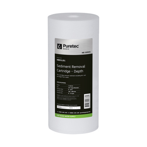 Melt Blown Sediment Cartridge 10 Inch 1 Micron