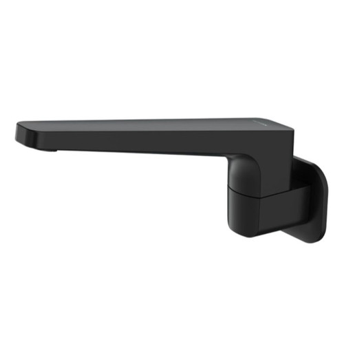 Waipori Swivel Bath Spout Matte Black WASPBTSBK