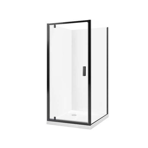 Valencia Elite Shower Square Corner 9 x 9 White Flat Rear Waste 706745A-0