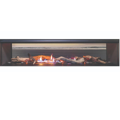 Linear Double Sided Natural Gas Fire 1500mm 1500-D