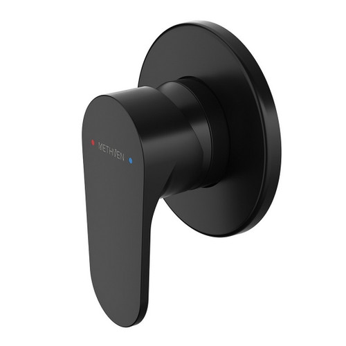 Glide Shower Mixer Matte Black GLHPSBK