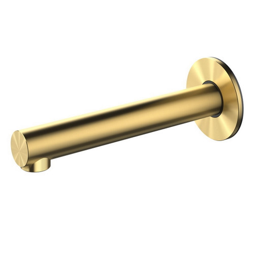 Turoa Wall Mounted Bath Spout Brushed Gold TUSPWBTGD