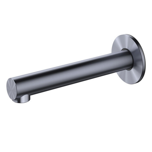 Turoa Wall Mounted Bath Spout Brushed Graphite TUSPWBTGR