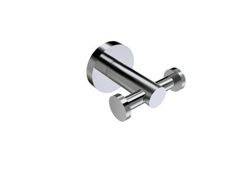 Boston II Robe Hook Double Chrome