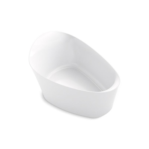 Veil Lithocast Free Standing Bath Glass Resin 1649mm 8331T-0
