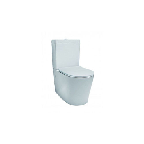 Edge Back to Wall Toilet Suite Rimless with Slim Seat 734600