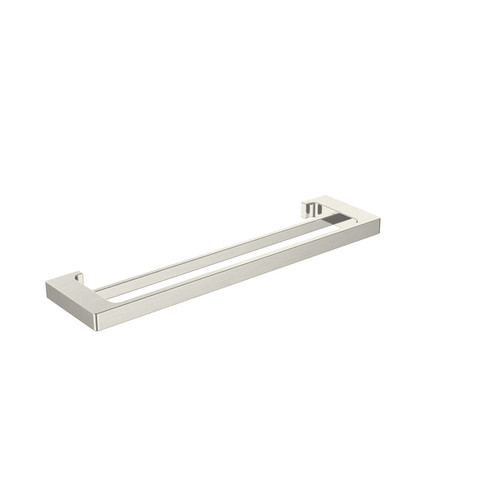 Edge II Double Towel Rail 485mm Brushed Nickel 736304