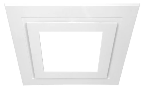 Contour Fascia with Led Square White 200mm