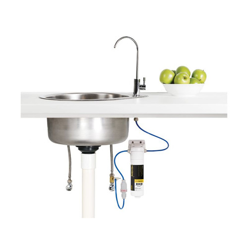 Main Image Microlene Quick Connect Rainwater Underbench Purified Drinking Water Kit With Tap MSQCUBS