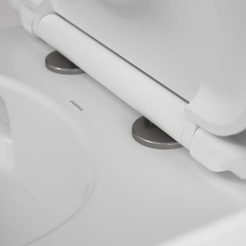 Urbane II Toilet Seat Hinge Caps Gunmetal 254213GM