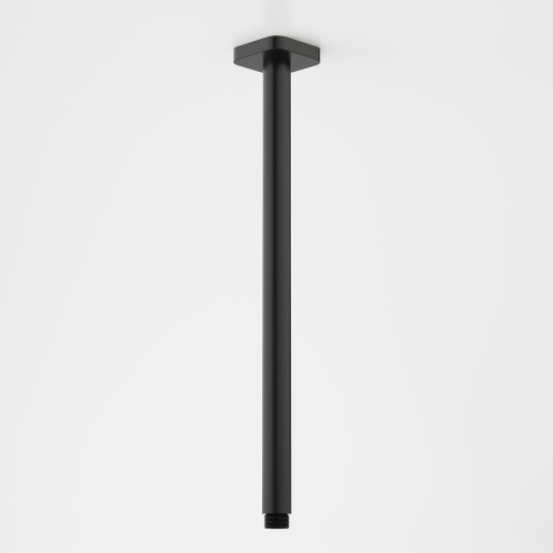 Luna Straight Arm Square Flange Black 410mm 90389BL