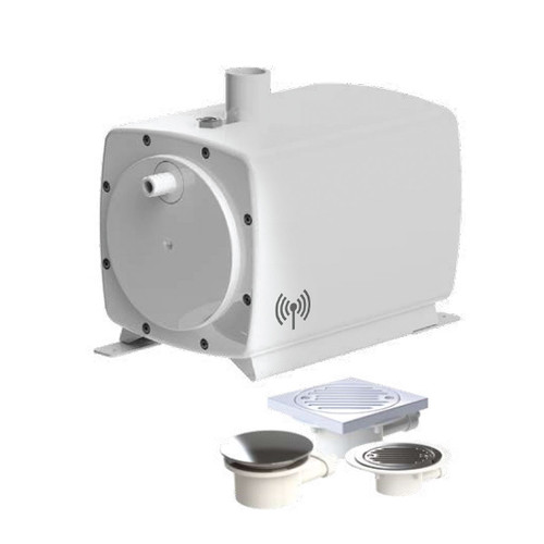 or 2 Grey Water Pump For Showers With Flexible Floors 1 Inlet