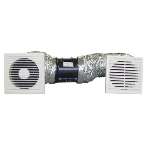 ClearFlow Inline Bathroom Extractor Fan 150mm FV110