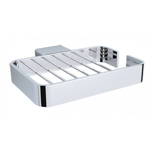 Studio 1 Soap Basket 140 x 117 x 25mm Wall-Mounted Soap Basket Chrome STSB