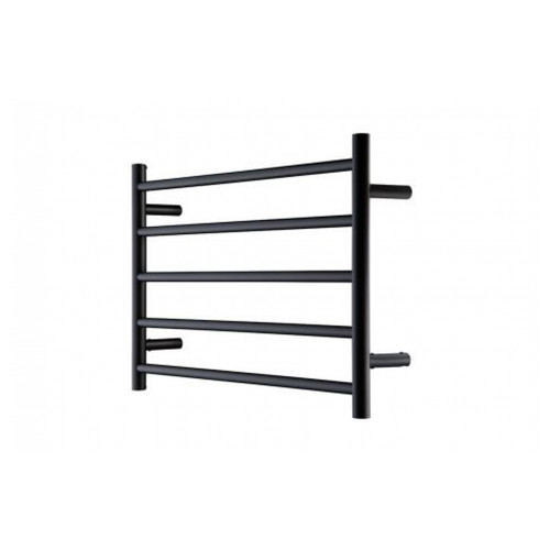 Genesis Nero Towel Warmer 510 x 850 x 122mm 5-Rung Extended Black WG510EN