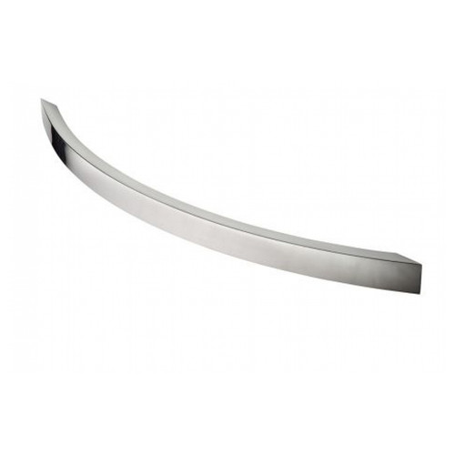 Strata Studio 1 Towel Warmer 700 x 40mm Curved Single Polished Stainless Steel WSSC700