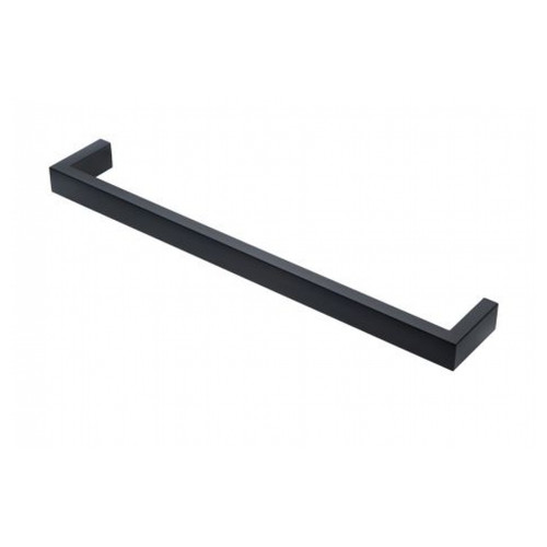 Strata Studio 1 Noir Towel Warmer 632 x 40mm Single Black WSS632N