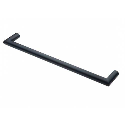 Strata Genesis Nero Towel Warmer 860 x 32mm Single Black WGS860N