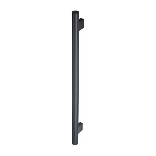 Heiko Noir Vertical Pole Towel Warmer 1000 x 45mm Vertical Black WHSPLV1000N