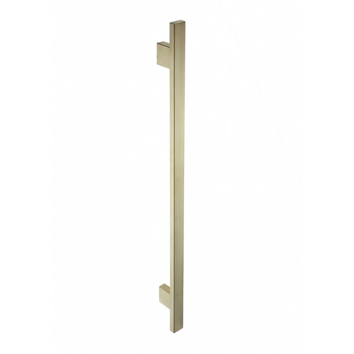 Studio 1 Towel Warmer 1000 x 40mm Single Vertical Brushed Brass WSSPLV1000BB