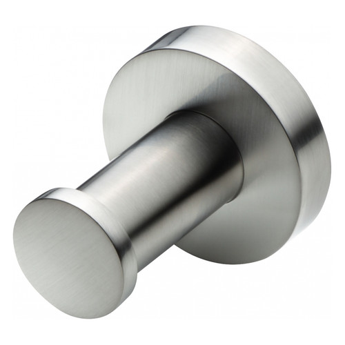 Aura Robe Hook 40 x 40mm Brushed Nickel AURHBN