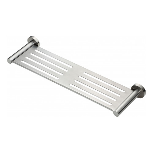 Aura Shelf 444 x 120 x 40mm Metal Brushed Nickel AUSBN