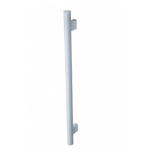 Heiko Vertical Pole Towel Warmer 1000 x 45mm Vertical White WHSPLV1000MW