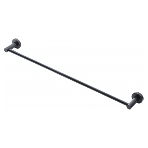 Aura Noir Towel Rail 636 x 40mm Black AUTR600N