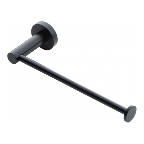 Aura Noir Towel Stirrup 230 x 40mm Black AUTRSN