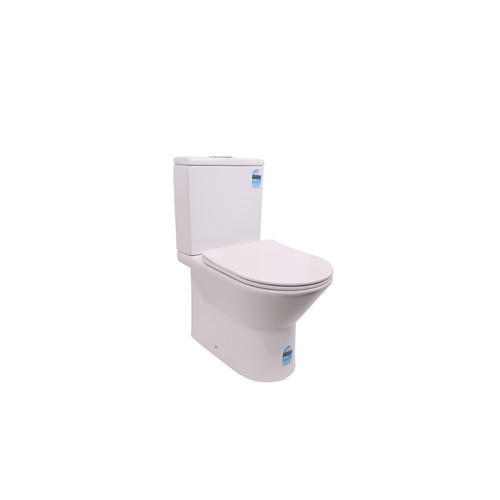 Essentials Back To Wall Toilet Suite Compact Rimless