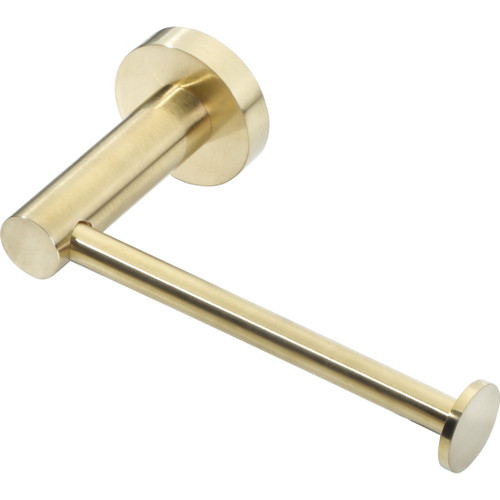 Aura Toilet Roll Holder Brushed Brass AUTRNBB