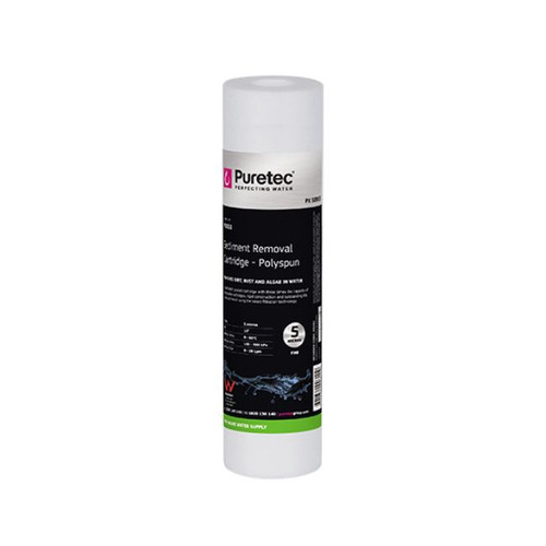 Polyspun 2.5 x 10 Inch Standard Cartridge with 5 Micron Filtration CapacityPX051
