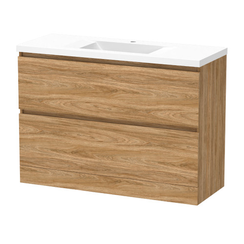 Luna Floor Standing Vanity 1200mm 2-Drawer Baroque 5LUN120DF23