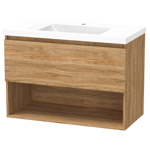 Luna Vanity 900mm 1-Drawer Open Baroque 5LUN090DO23