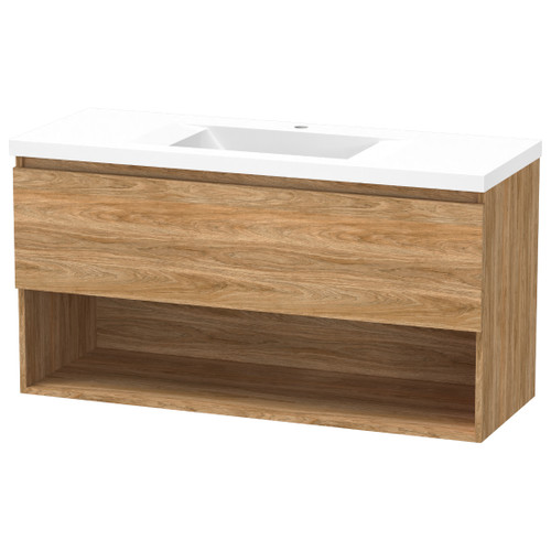 Luna Vanity 1200mm 1-Drawer Open Baroque 5LUN120DO23
