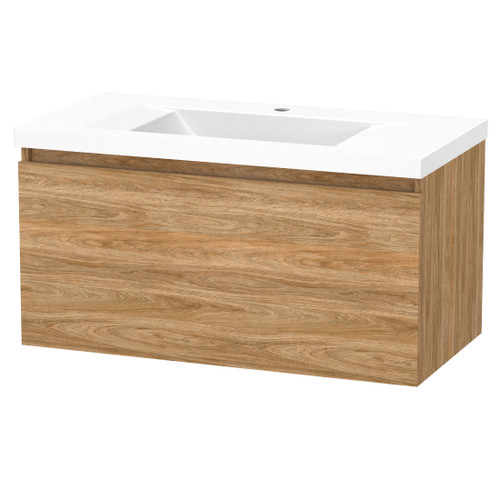 Luna Vanity 900mm 1-Drawer Baroque 5LUN090SN23