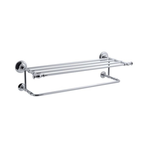 Artifacts Double Towel Shelf 610mm 24 Inch Polished Chrome 72575T-CP