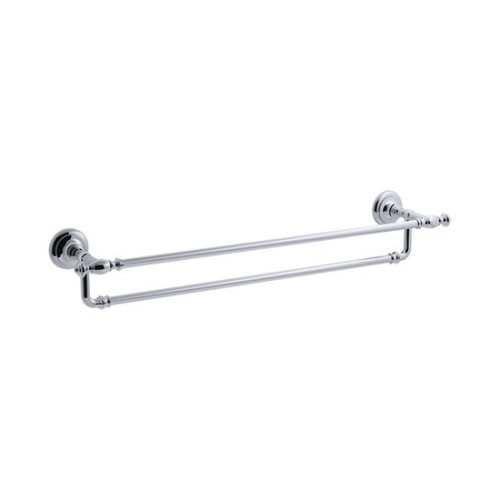 Artifacts Double Towel Bar 610mm 24 Inch Polished Chrome 72570T-CP
