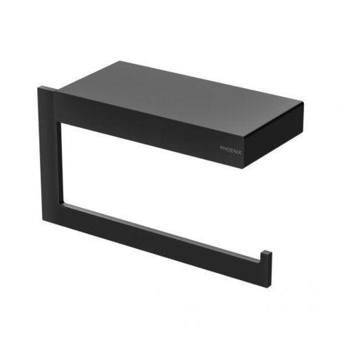 Lexi MKII Toilet Roll Holder Matte Black 123-8200-10