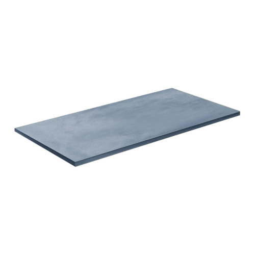 Bare Concrete Vanity Flat Top 900mm Blue 85484BL