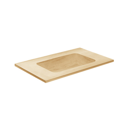 Bare Concrete Vanity Basin 750mm Papaya 85473PA