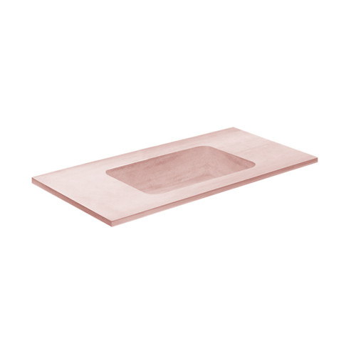 Bare Concrete Vanity Basin 900mm Pink 85475PK